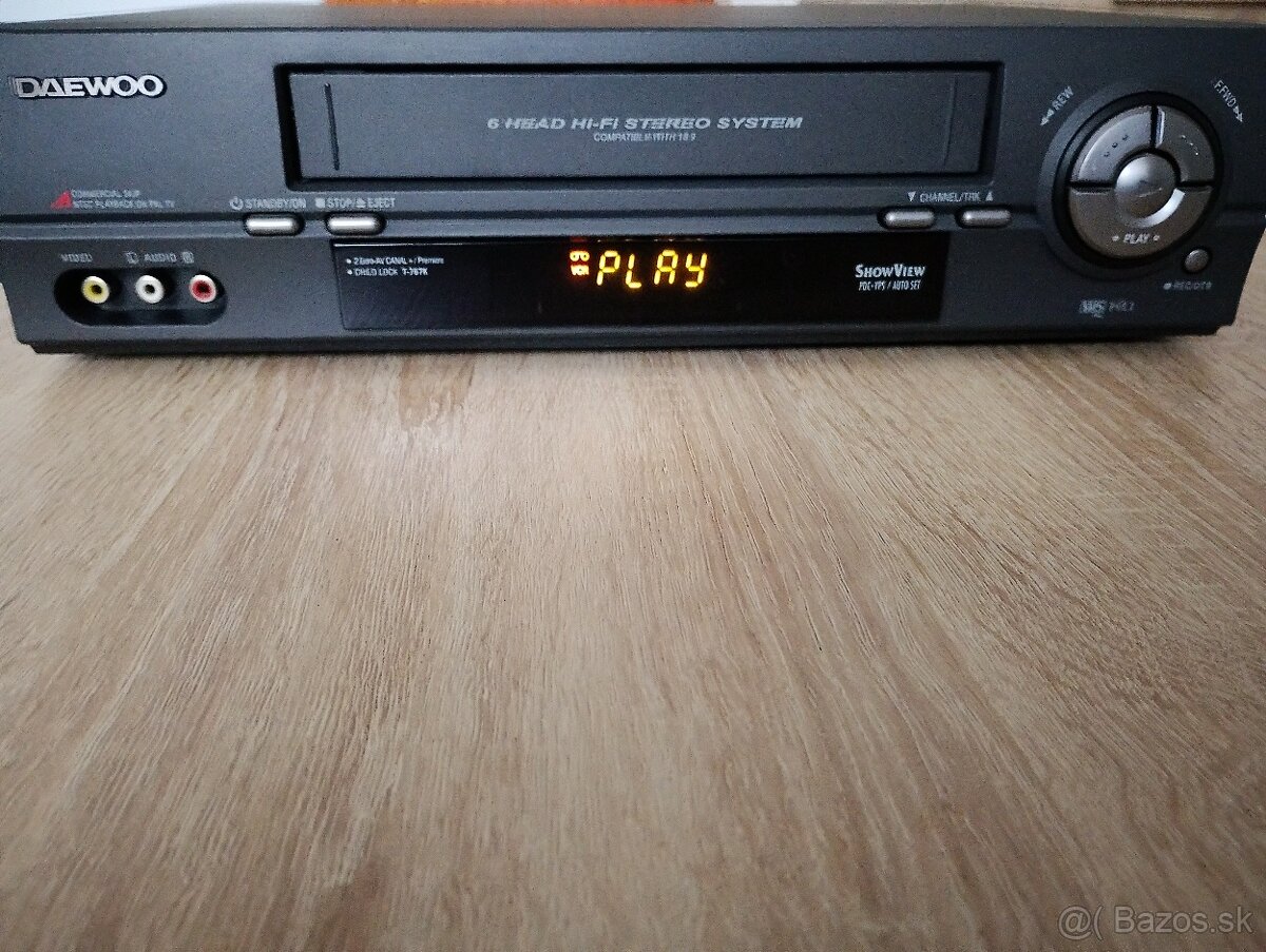 Videorekordér HI-FI stereo Daewoo T-767K