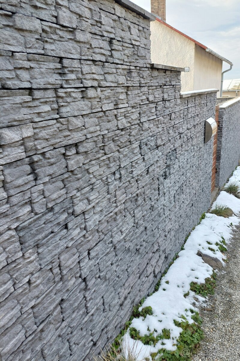 Formy na betónový obklad - umelý kameň