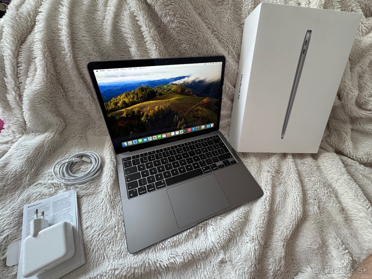Apple Macbook air M1 8/256gb- Super stav