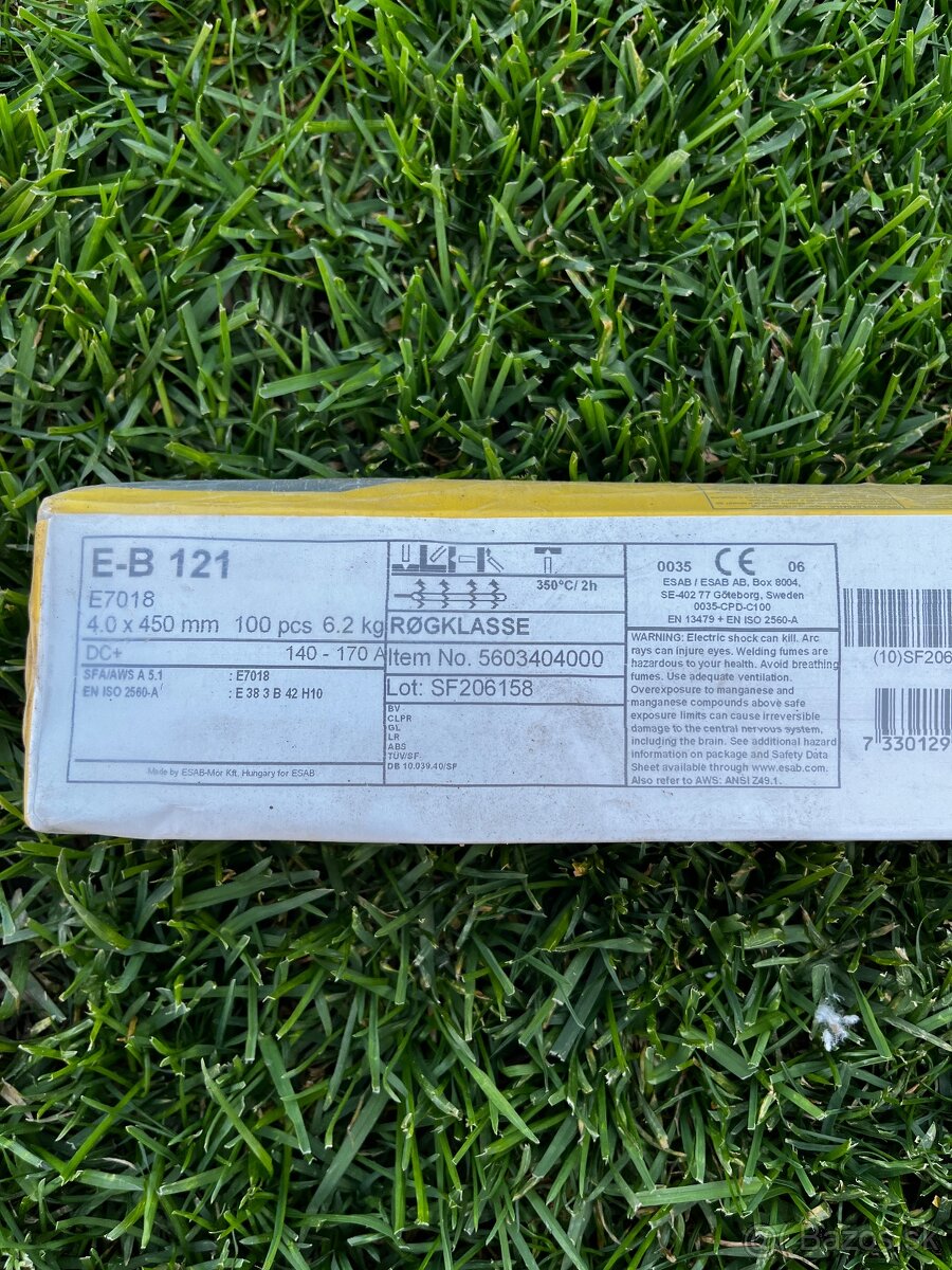 Elektródy 4.0mm esab