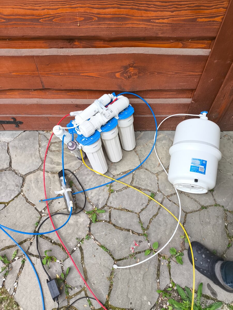 Filter na čistenie vody, reverzná osmóza