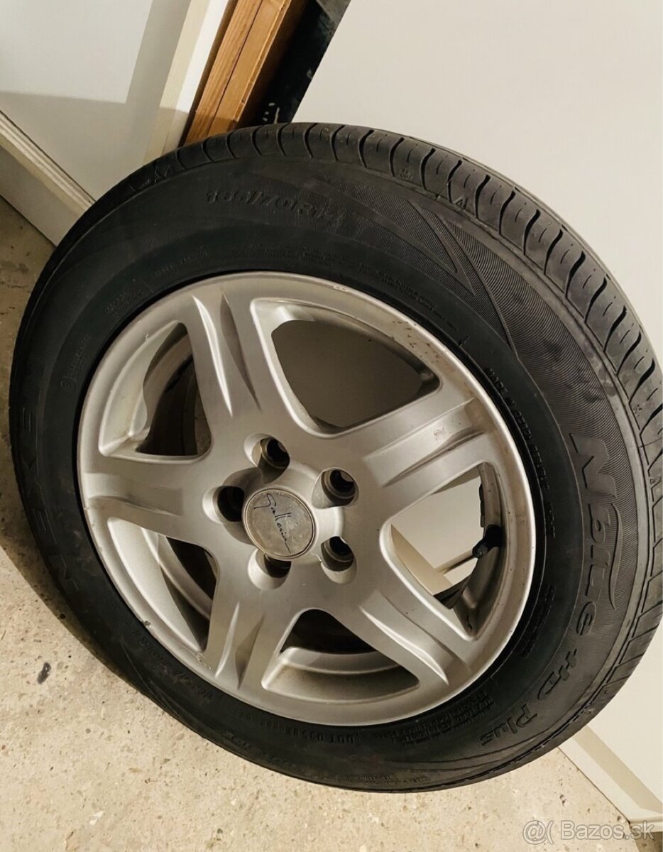 LETNÉ 4x Nexen N'Blue HD Plus 165/70 R14 81T