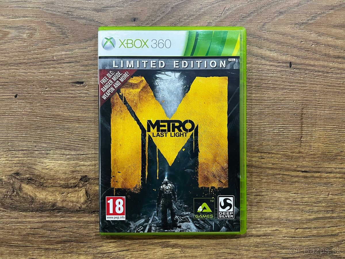 Hra Metro Last Light CZ na Xbox 360