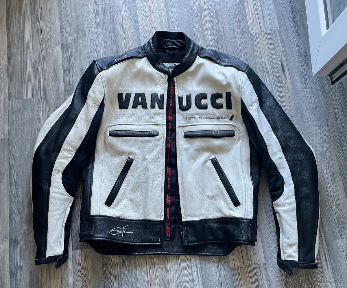 VANUCCI KOŽENÁ BUNDA VEĽKOSŤ - 54 - XL
