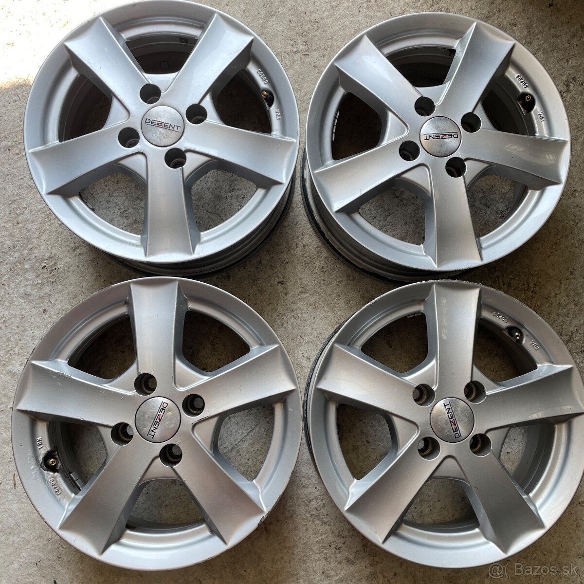 alu disky dezent 4x100 r14