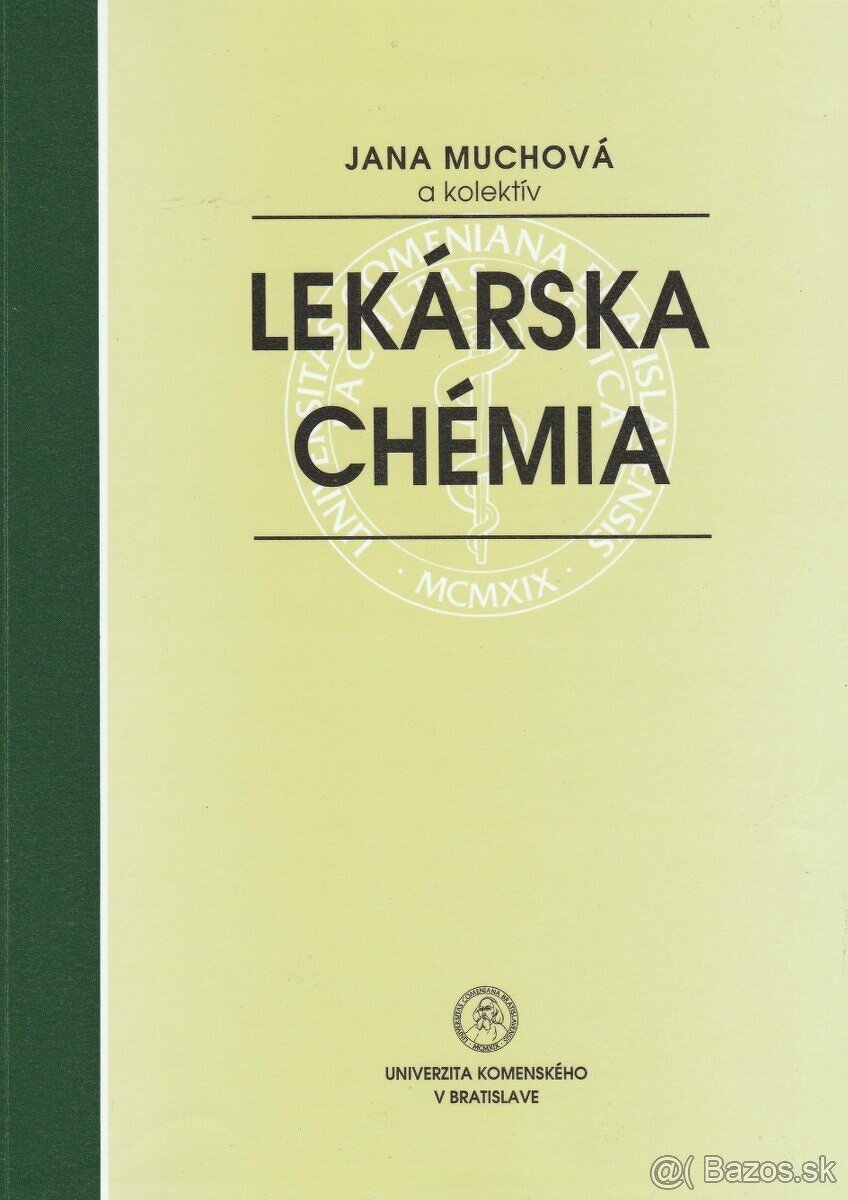 Kúpim túto učebnicu lekárska chémia