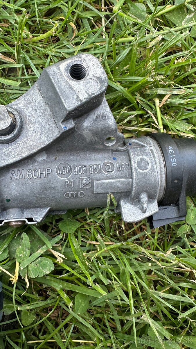 Zámok volantu + kluc +klucka do dveri na audi a4 b6 b7