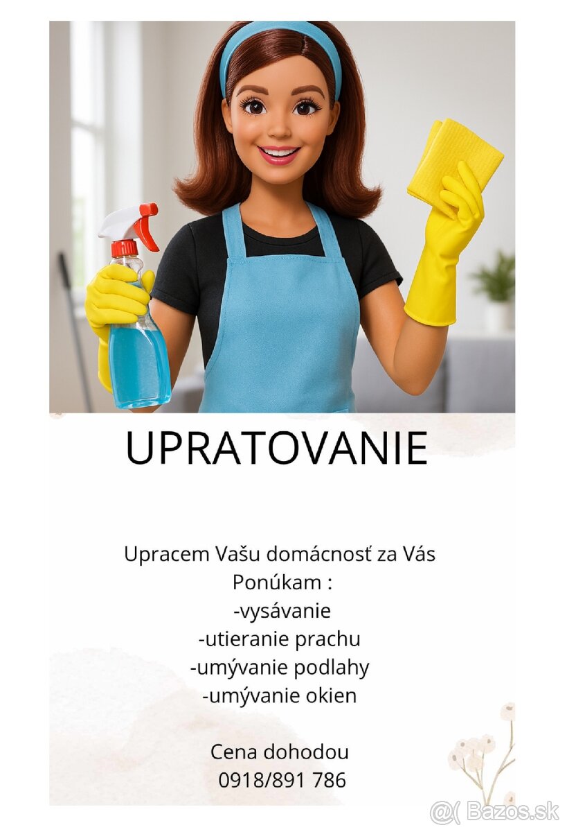 Upratovanie