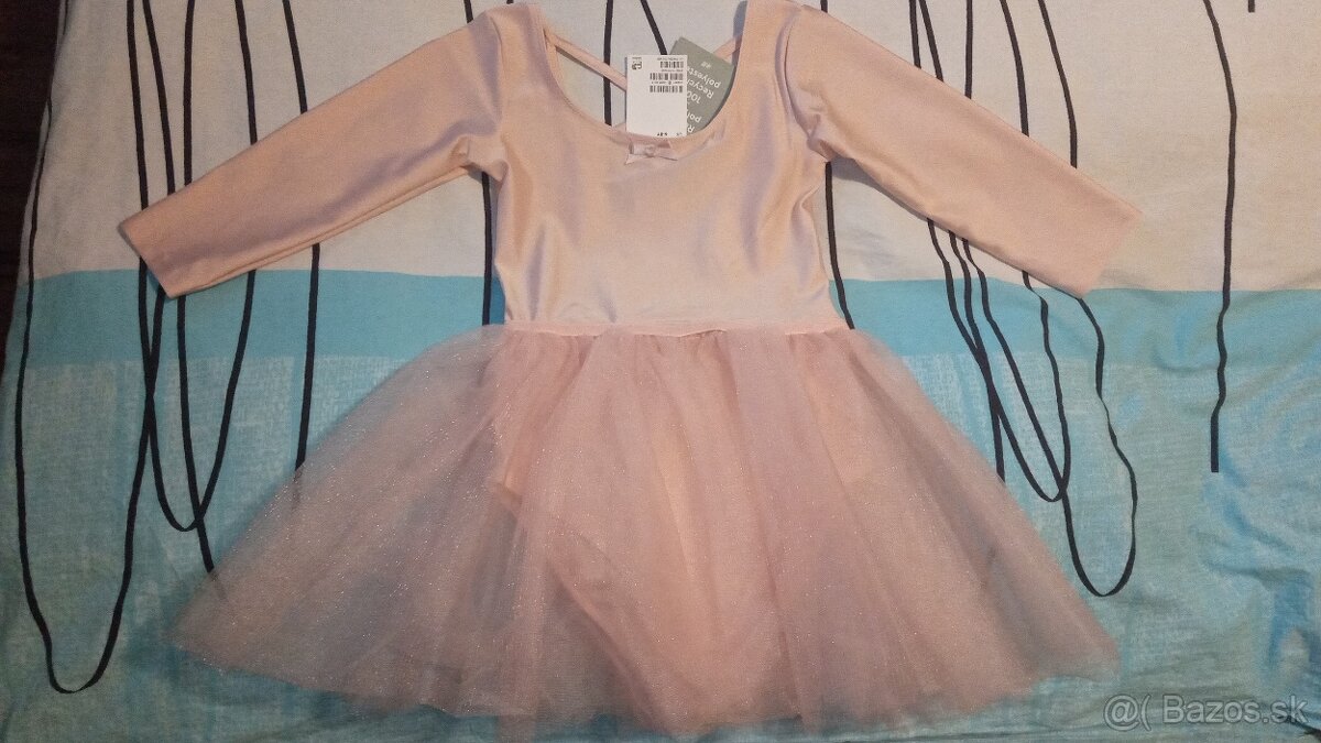 Baletné / tanečné šaty H&M č. 122/128