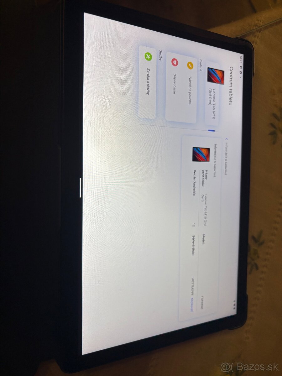 Lenovo Tab m10 3 rd Gen