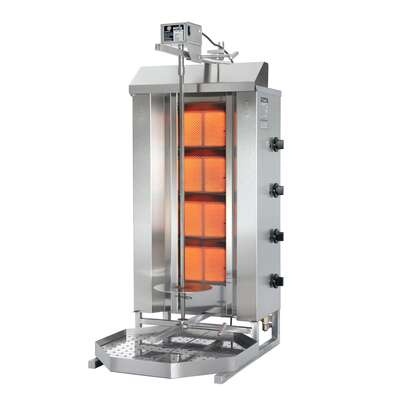 Plynový gyros / kebab gril POTIS GD4