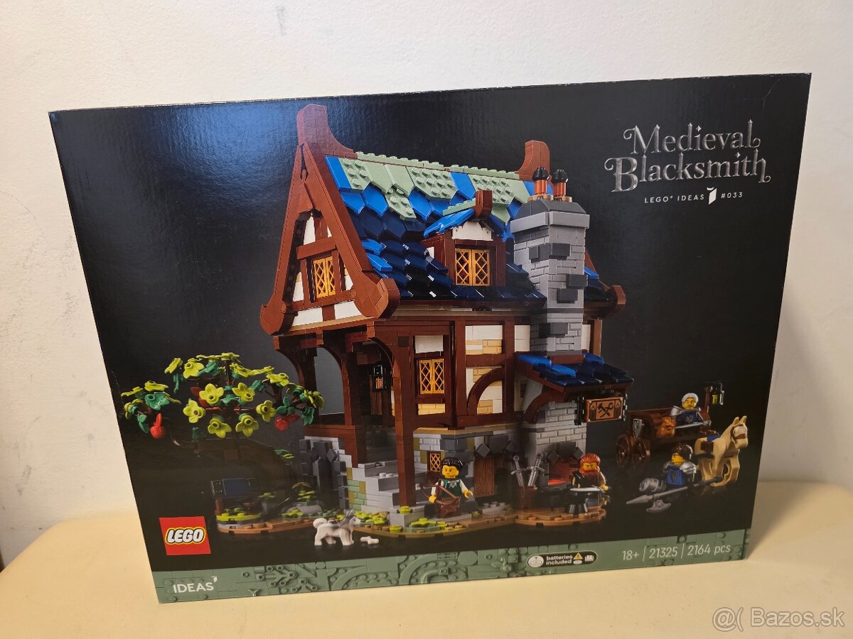 LEGO® Ideas 21325 Stredoveká kováčska dielňa