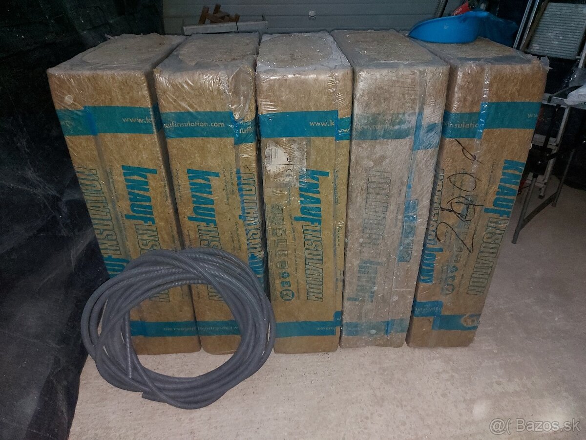 Predám zostatok minerálnej izolácie Knauf 240mm