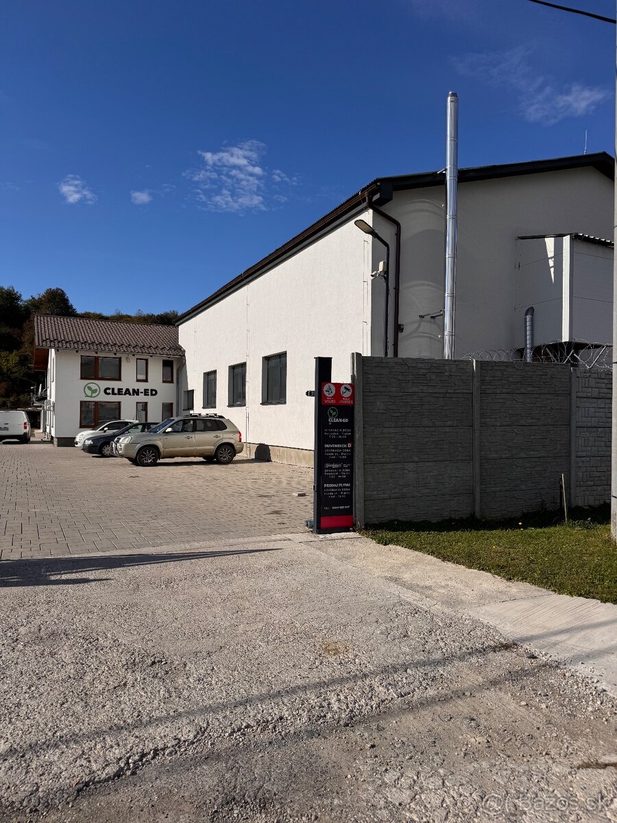 Znížená cena firma Vranov n/T priemyselný areál