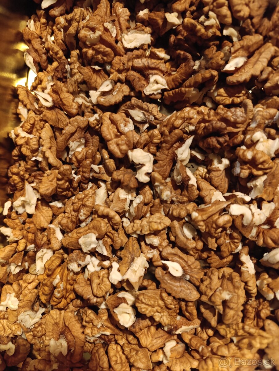 Predám vylúskané vlašské orechy