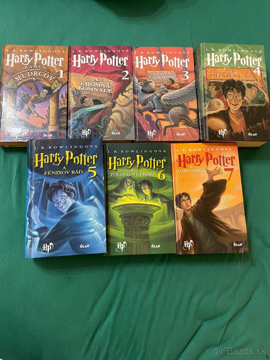 Harry Potter 1-7 všetky knihy