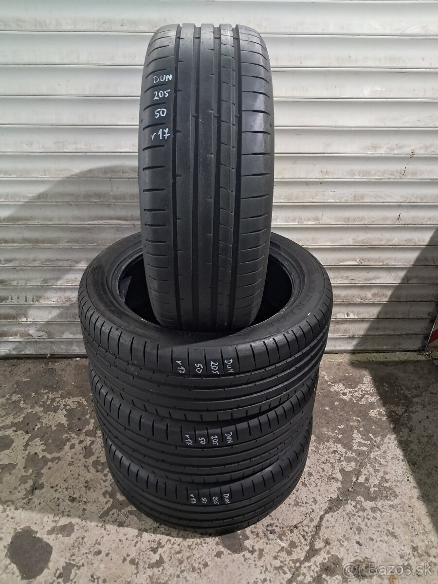 Dunlop letné 205/50/R17