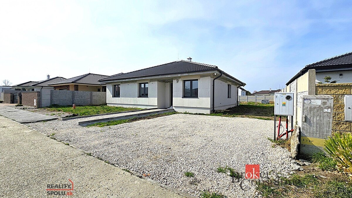 PREDAJ: 5 izbový bungalov, novostavba, Top projekt
