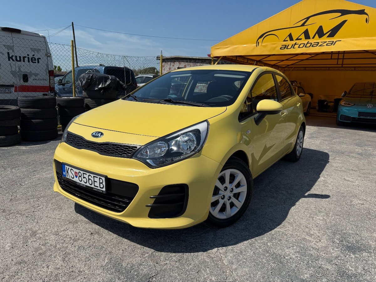 Kia Rio -2016- 1.2i D-CVVT, Klíma, 84k, -NEBÚRANÉ