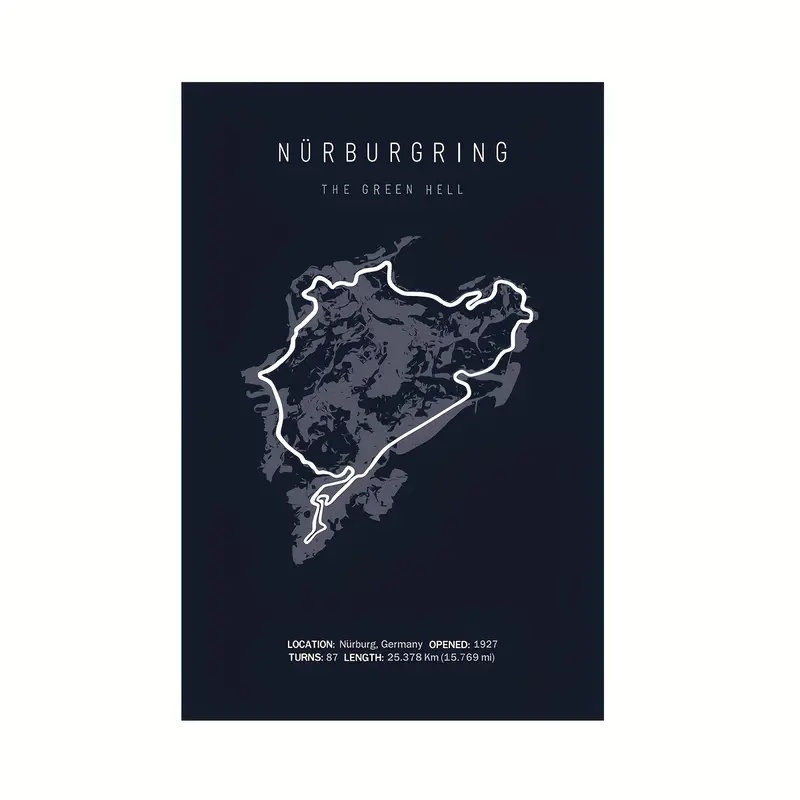 Plagát nurburgring