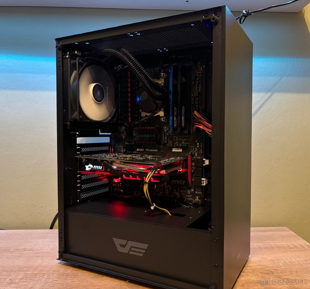 Starší herný PC FX6300 GTX1050ti 16GB ram