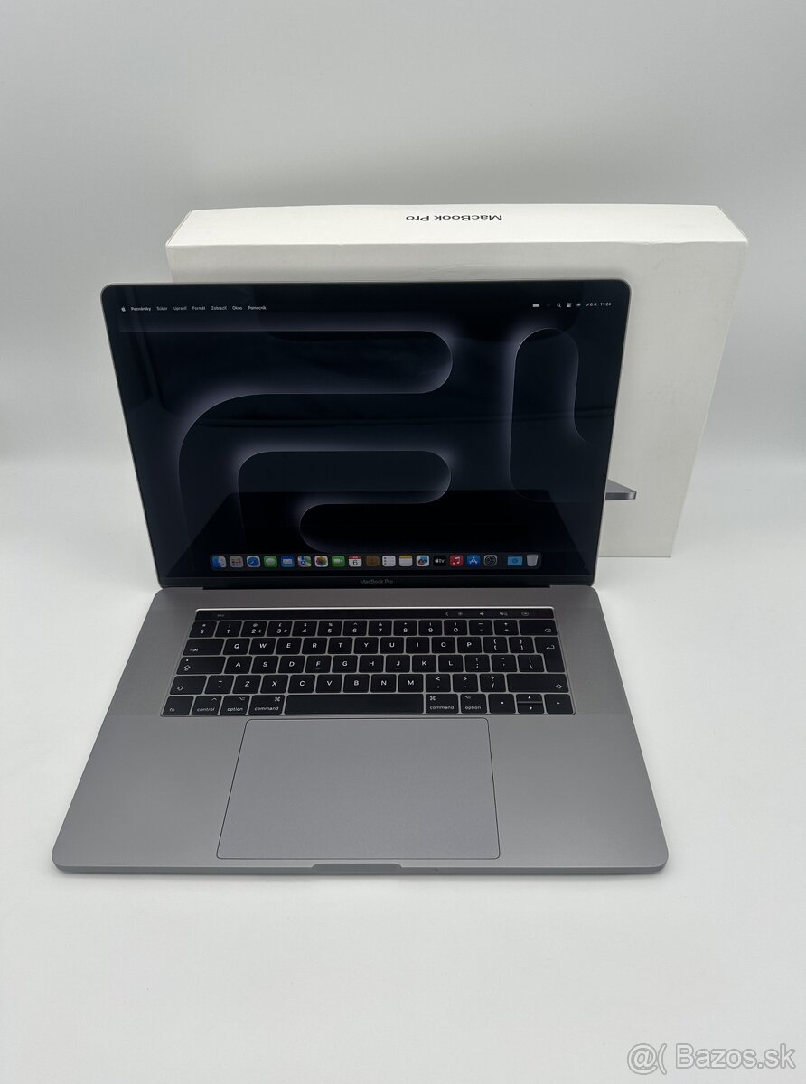 MacBook Pro 15" 2017 Space Gray s Touchbarom KOMPLET