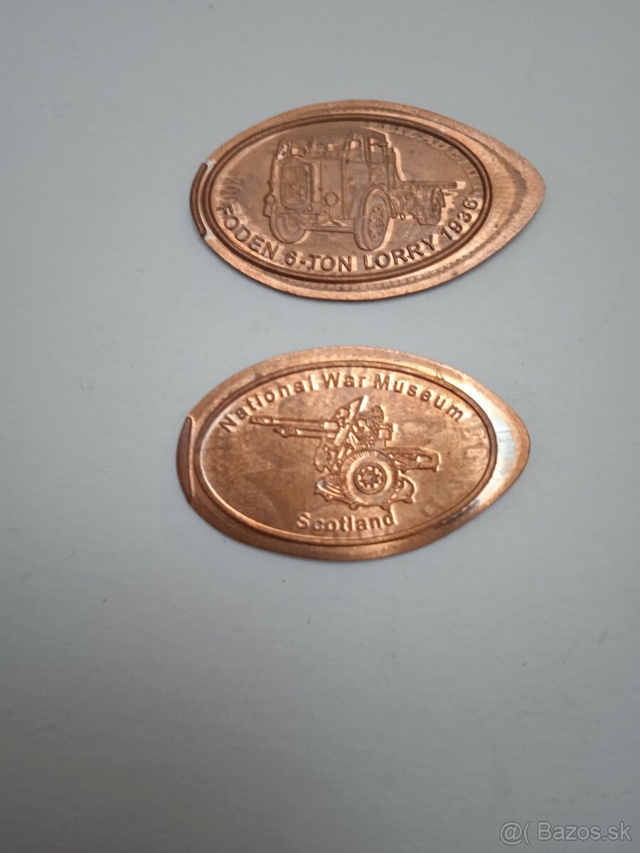 Token - UK múzeá 2 ks