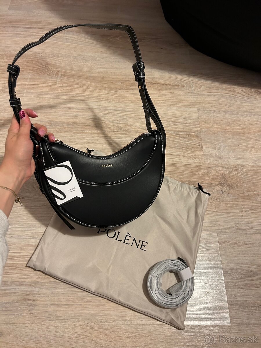 Poléne Numéro Dix Smooth black kabelka + dust bag (POL2)