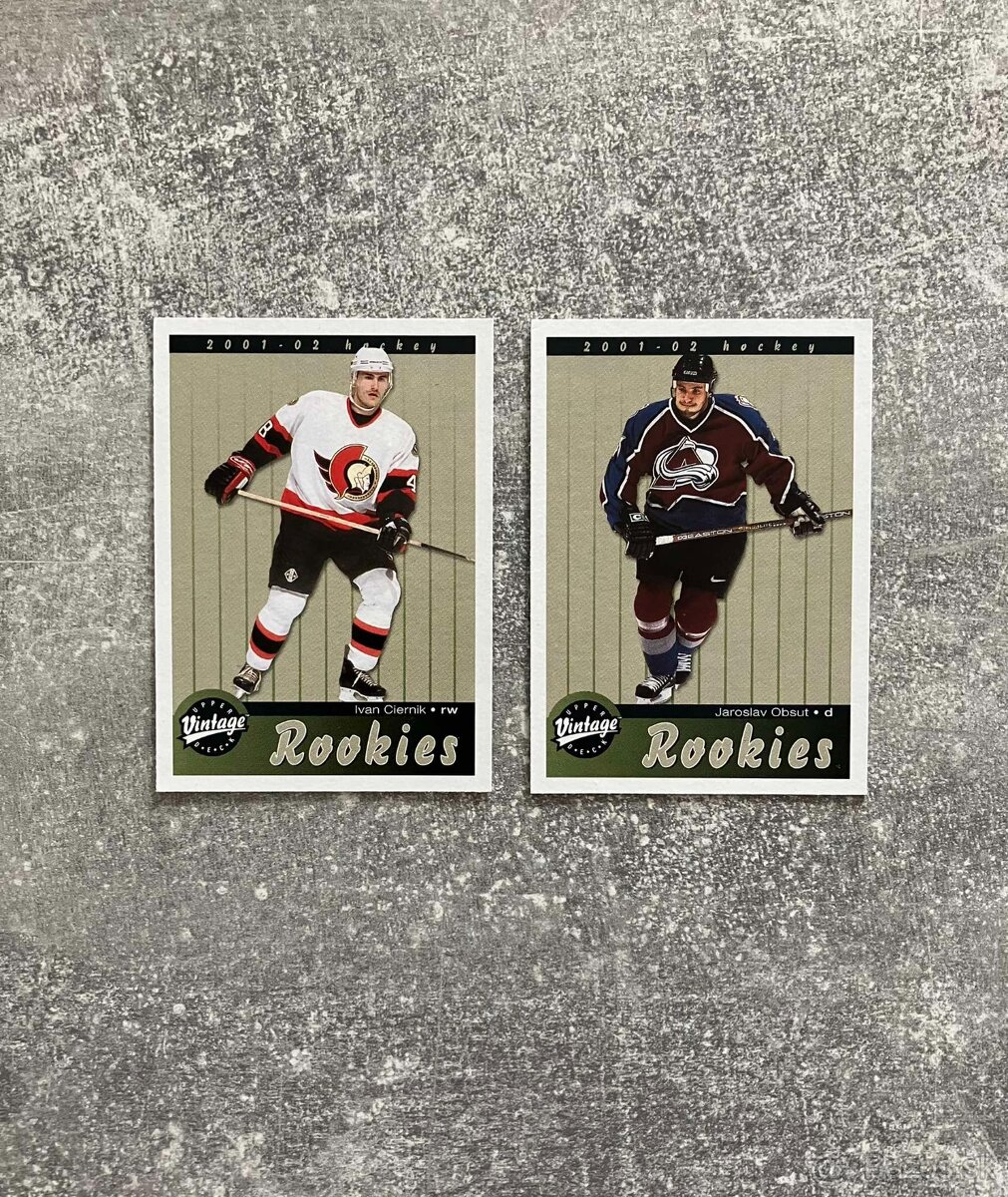Hokejové kartičky Slováci v NHL 4