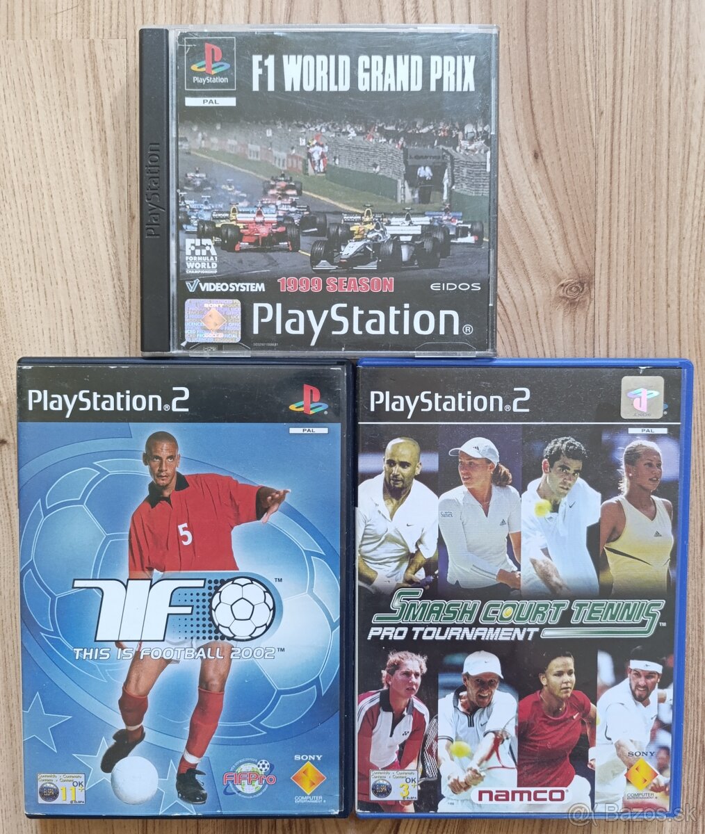 Hry na PLAYSTATION 1 a 2