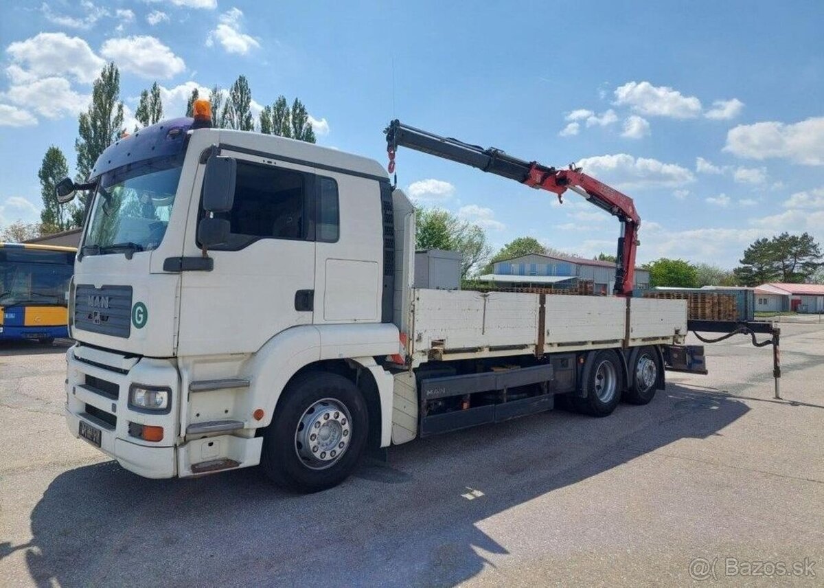 MAN TGA 26.320 6X2-2 BL Fassi F110 nafta 235 kw