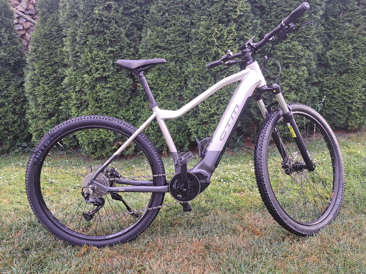 Elektrobicykel CTM Ruby 29" matná šedá / strieborná béžová