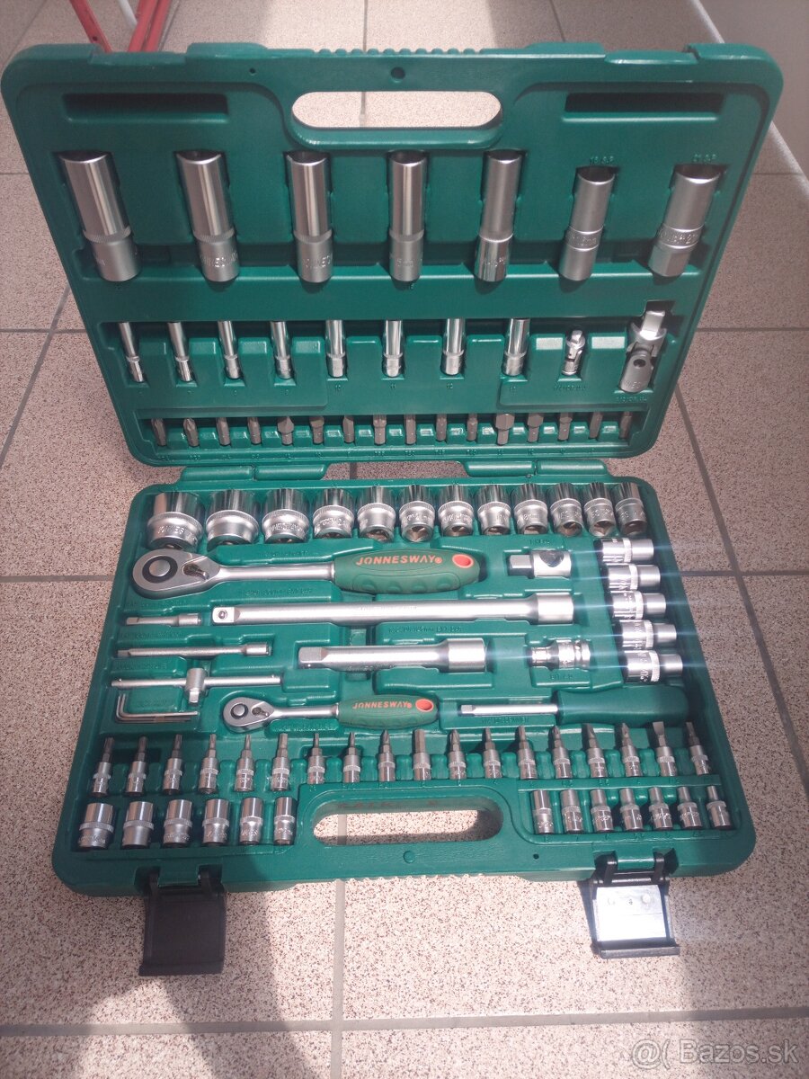 JONNESWAY Gola sada 1/2 a 1/4" 94 ks