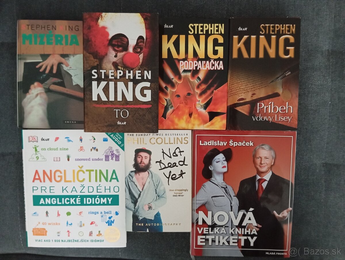 Knihy Stephen King a iné