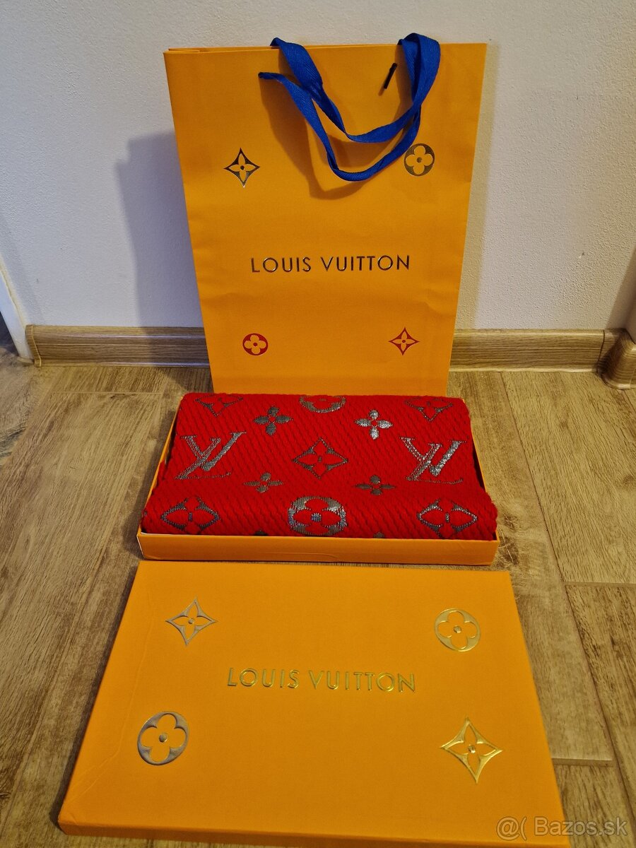 Louis Vuitton šál s komplet balením