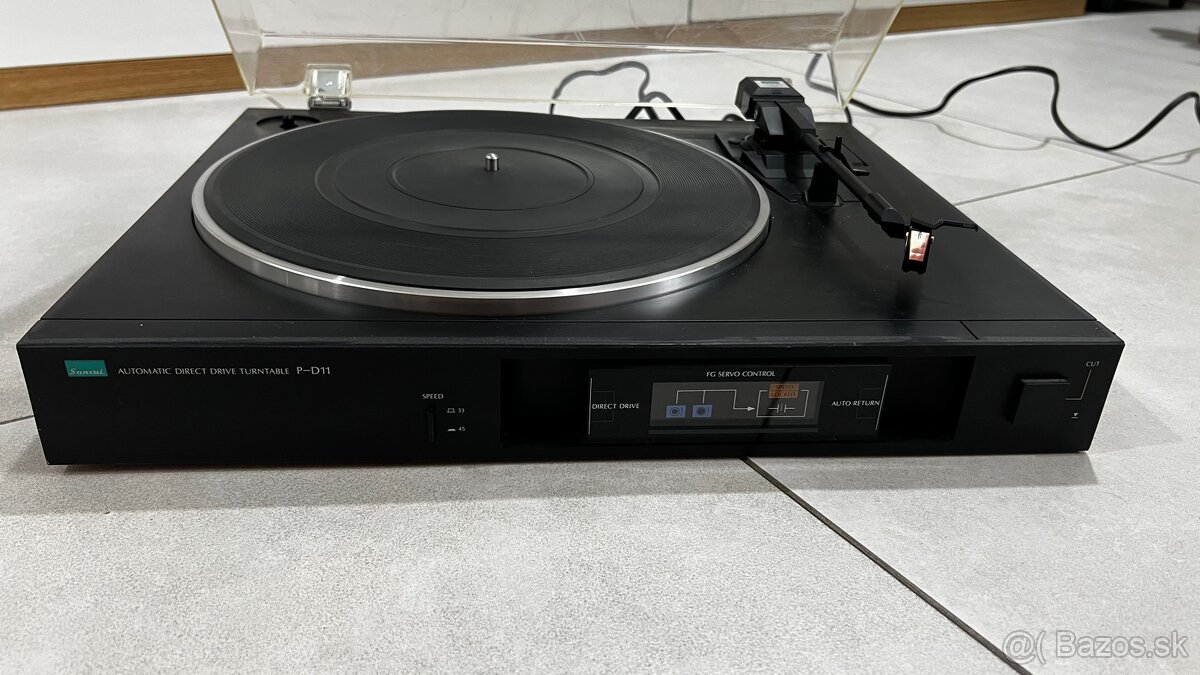 Predám 2 kusy gramofónov Sansui P-D11
