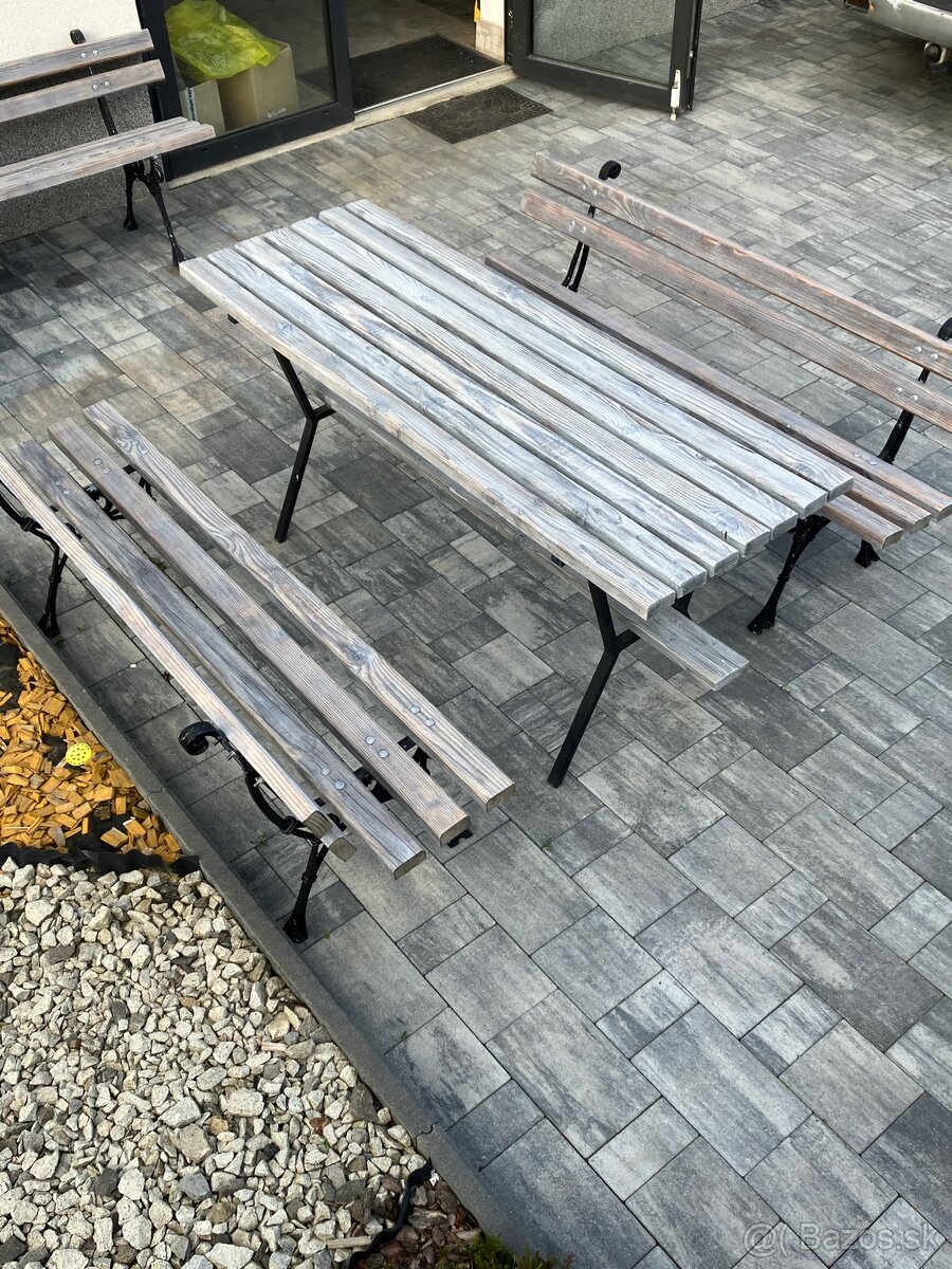 Záhradné sedenie set