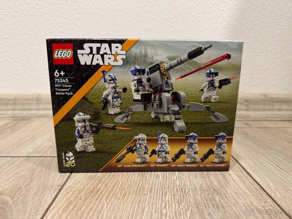 LEGO® Star Wars™ 75345 Bojový balíček klonových jednotiek