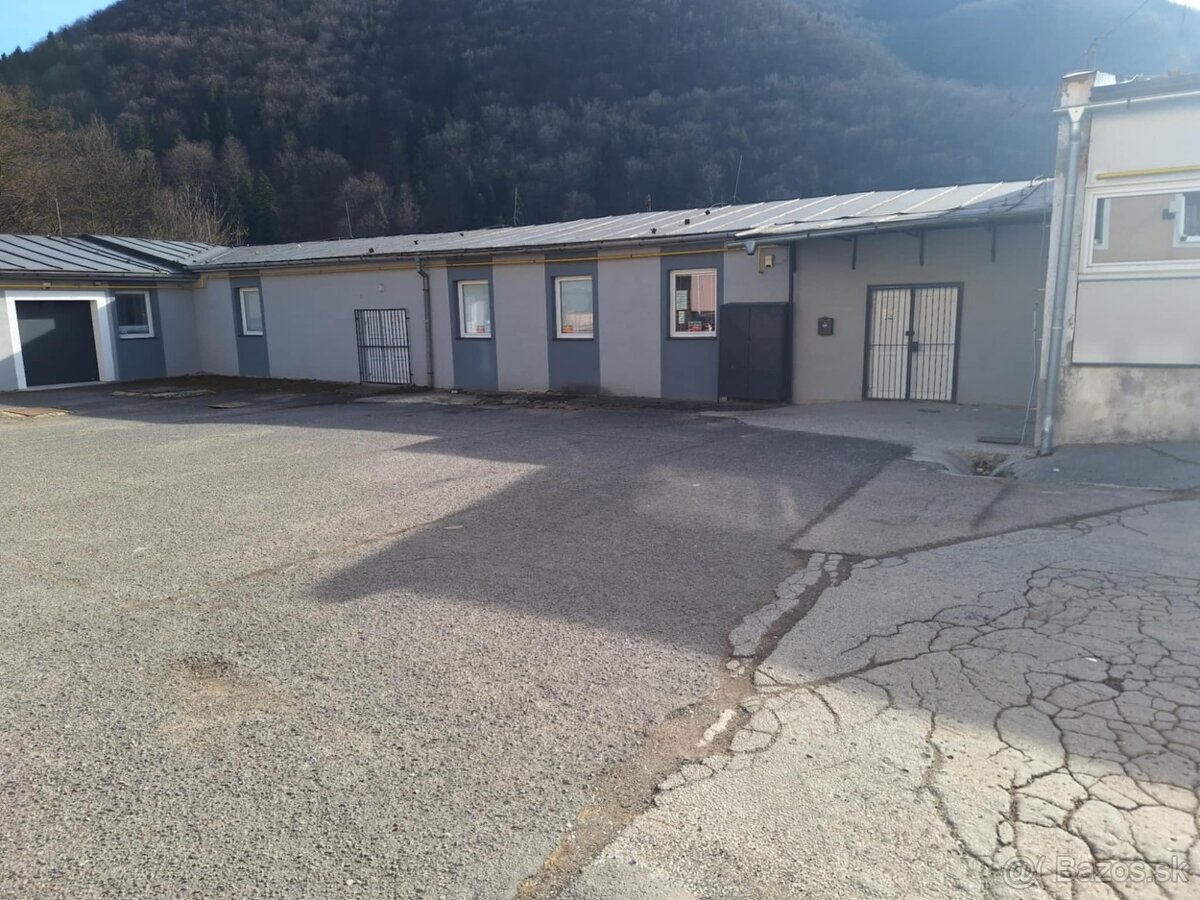 Predaj budovy vhodnej na sklad, obchod, výrobu-Znížená cena