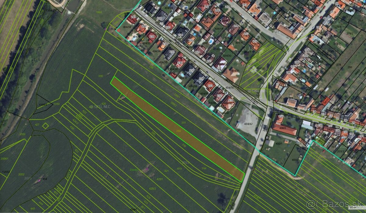 Predám investičný pozemok