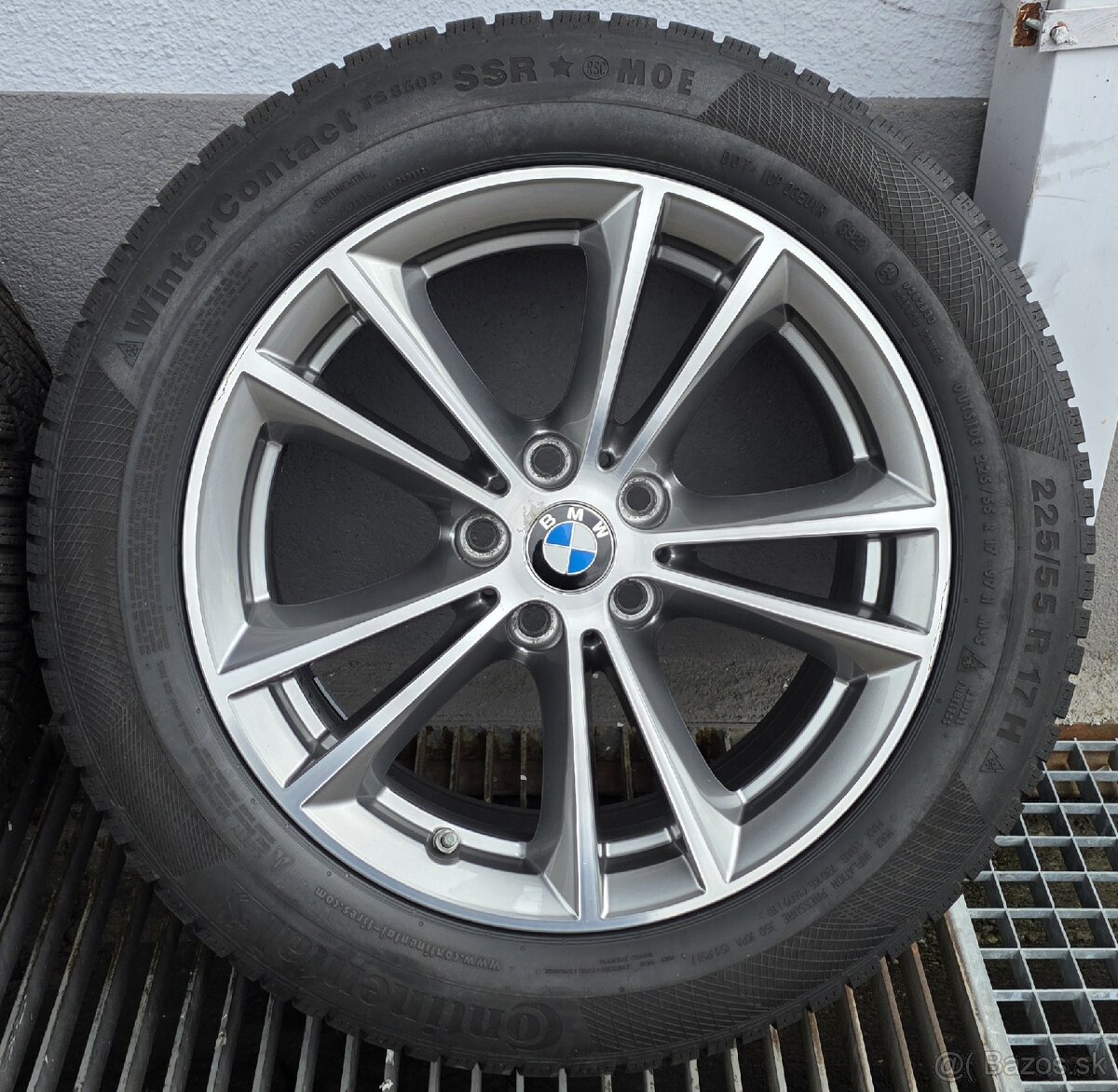 225/55 R17 zimné pneu+disky BMW V-Spoke 631 - Ferricgrey