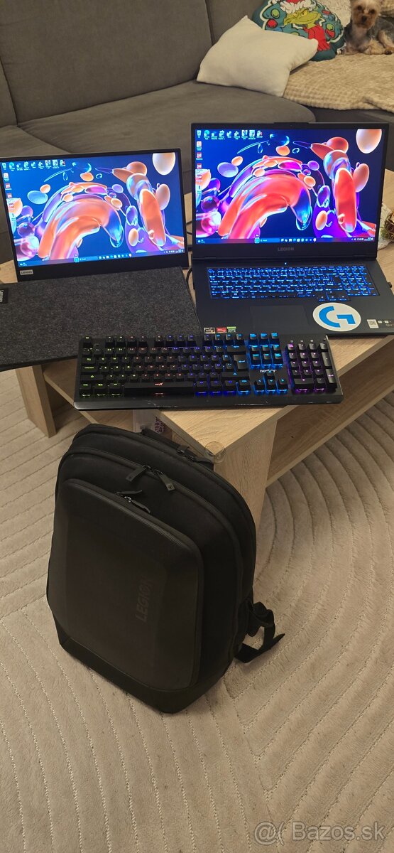 Notebook Lenovo Legion 5 17ACH6H Phantom Blue + Príslušenstv