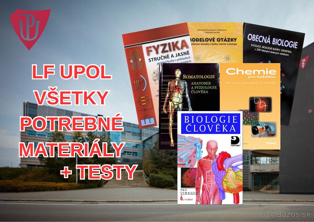 LF Upol Materiály na prijímačky