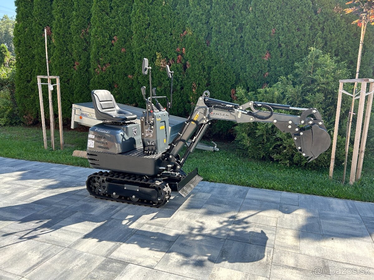 Minibager JANSEN MB-500 aj s príslušenstvom