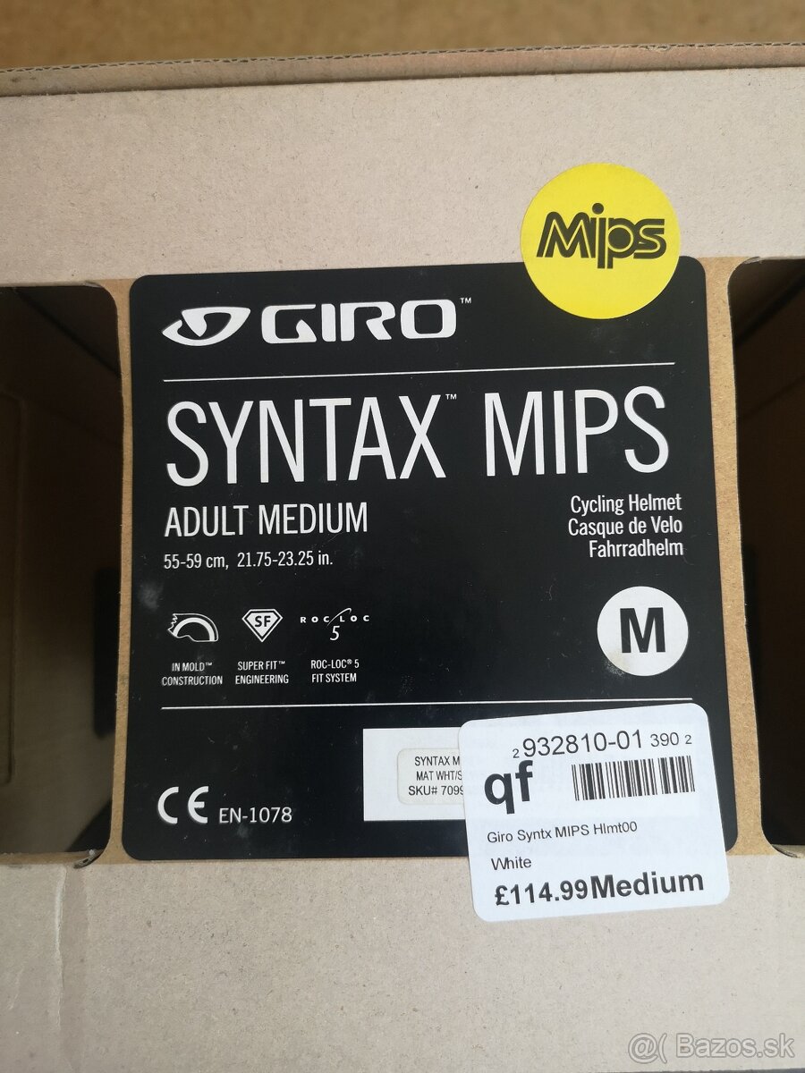 Cyklisticka prilba Giro Syntax mips