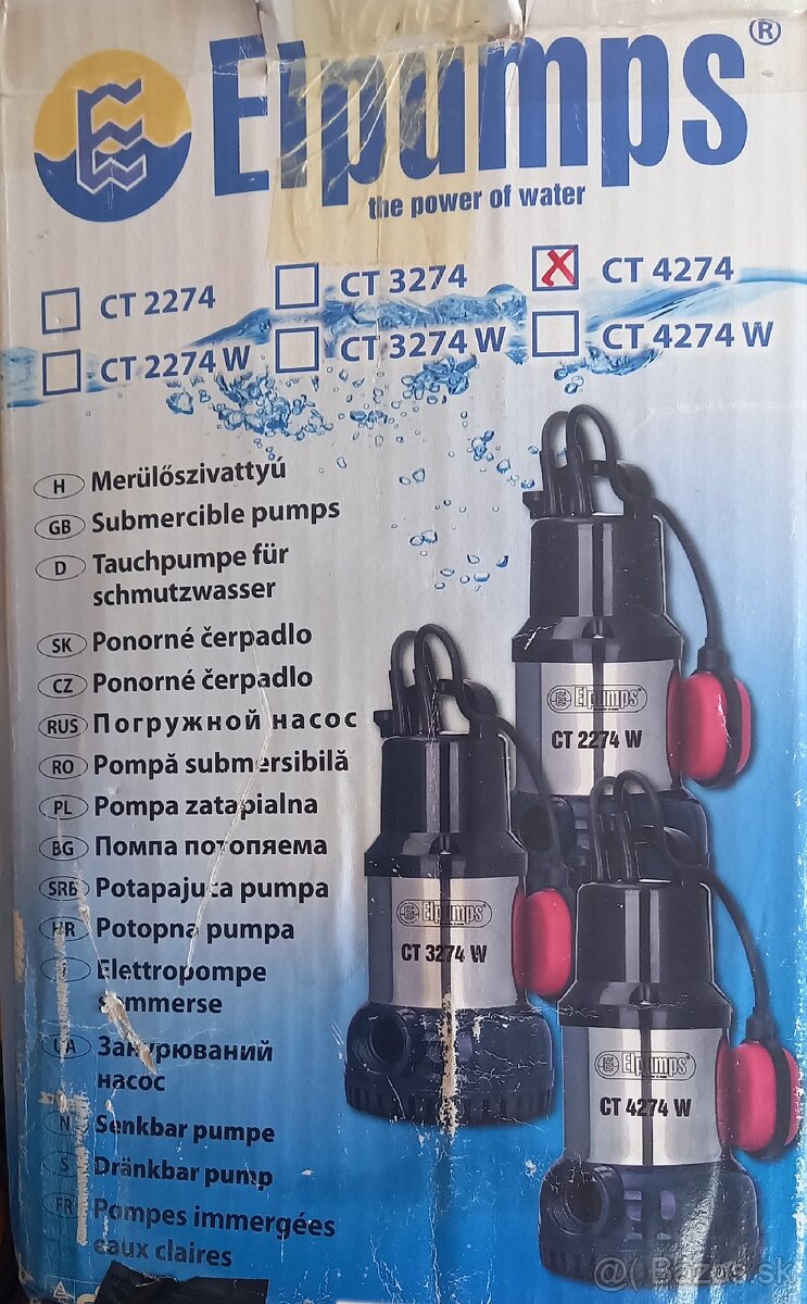 Ponorné čerpadlo