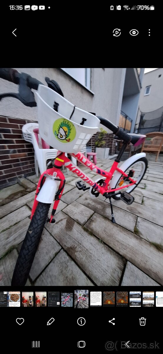 Detsky bicykel Kenzel 20'