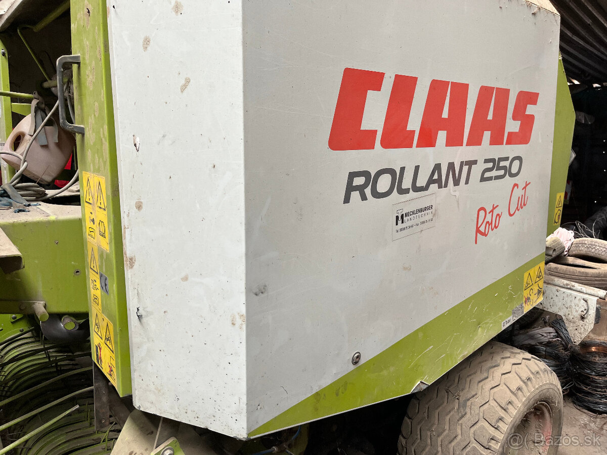 predám lis CLAAS ROLLANT 250 roto cut