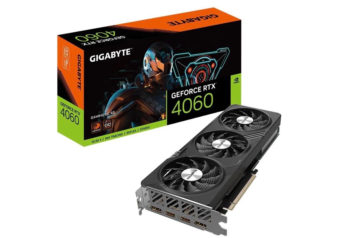 GIGABYTE GeForce RTX 4060 GAMING OC 8G