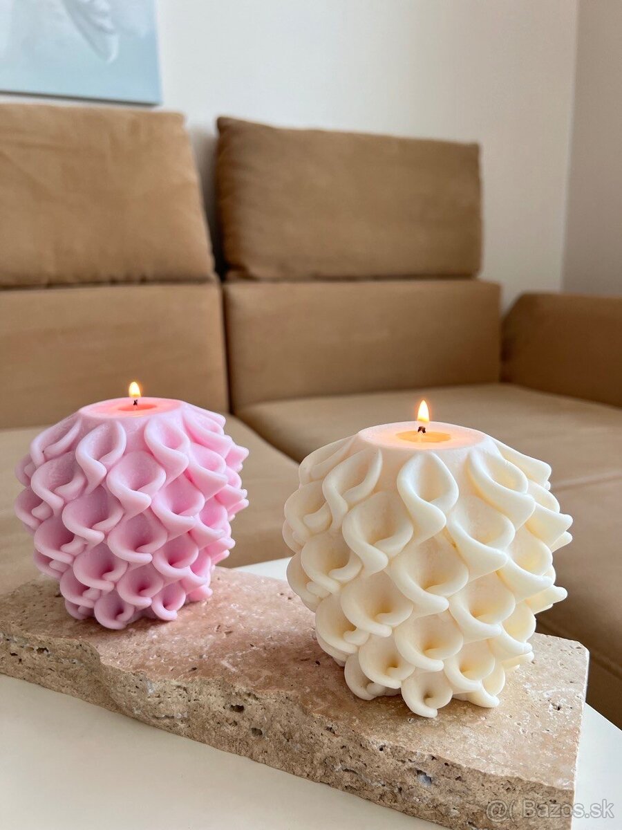 Sójová sviečka „Pinecone“